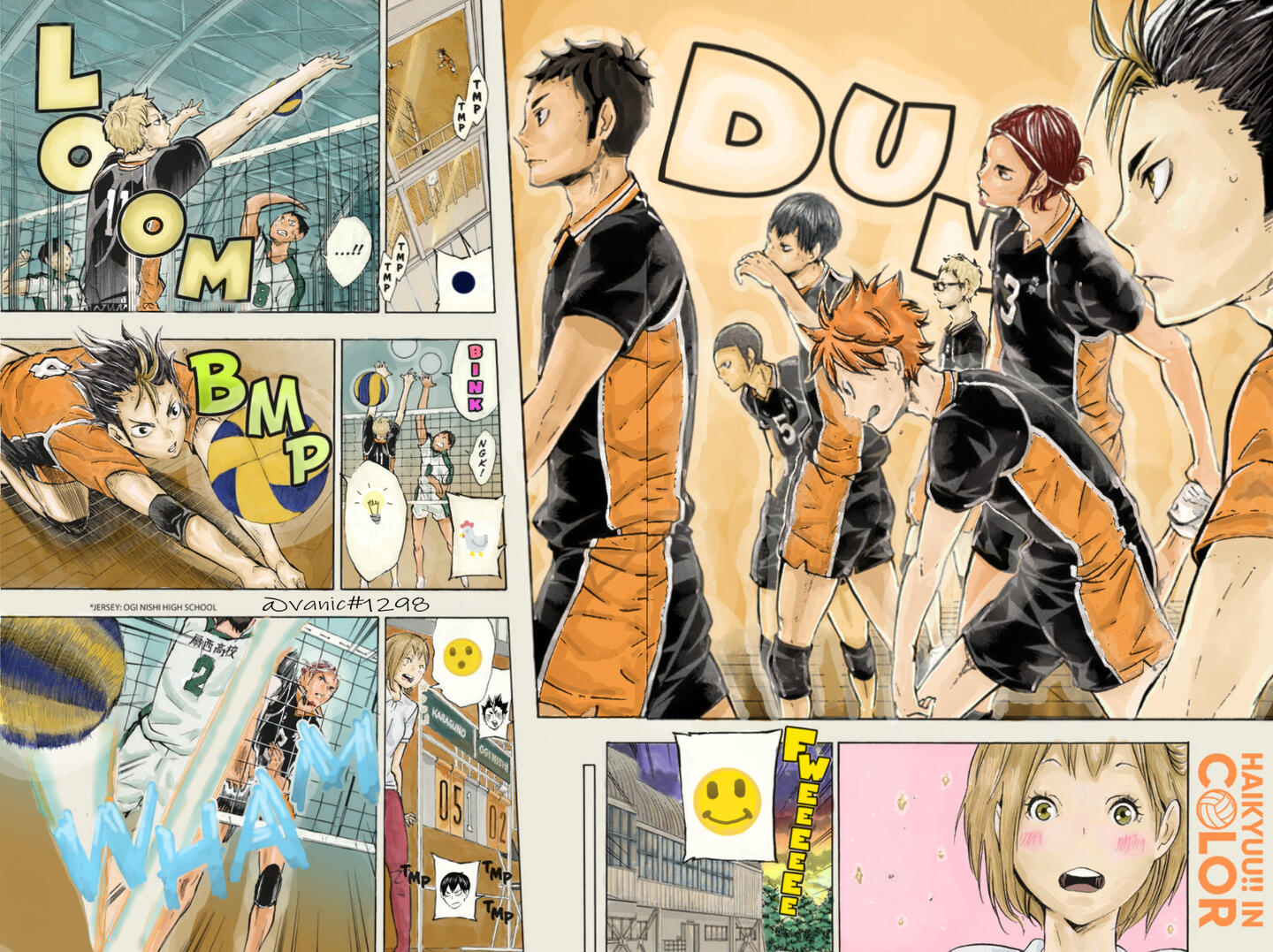 Haikyuu!! In COLOR Project